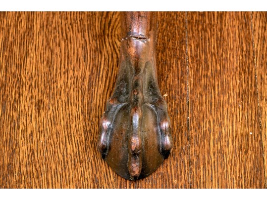 George III Style Mahogany Tilt Top Table