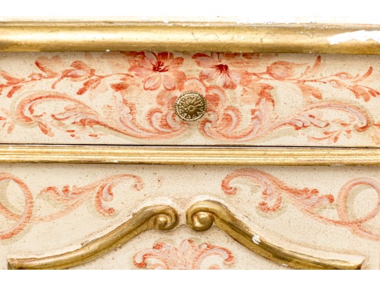 Vintage Painted Venetian Console Table