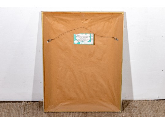 Framed Color Botanical Print After A French 1851 Original