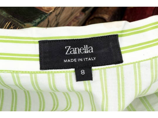 Collection Of Two Button Down Shirts, Ralph Lauren And Zavella, Sizes 8 And 10