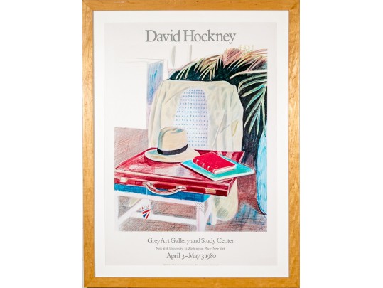 David Hockney Grey Art Gallery And Study Center Poster Print