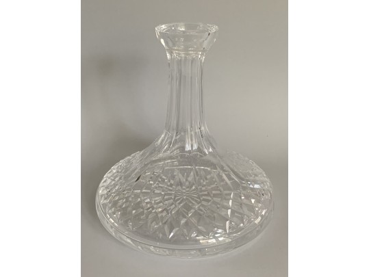 Waterford Crystal Lismore Ship Decanter With Multi-cut Stopper
