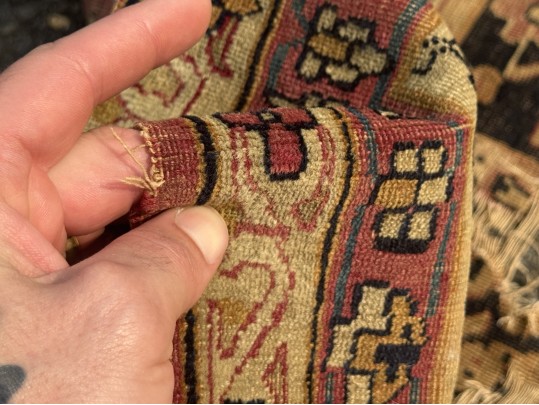 Antique Carpet - For Restoration, 6'-8