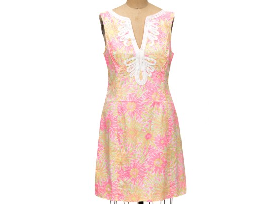 Collection Of Three Lily Pulitzer Sleeveless Sheath And Spaghetti Strap Dresses, Sizes 10, M