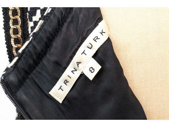 Collection Of Two Trina Turk Sleeveless Sheath Dresses, Sizes 10, 8