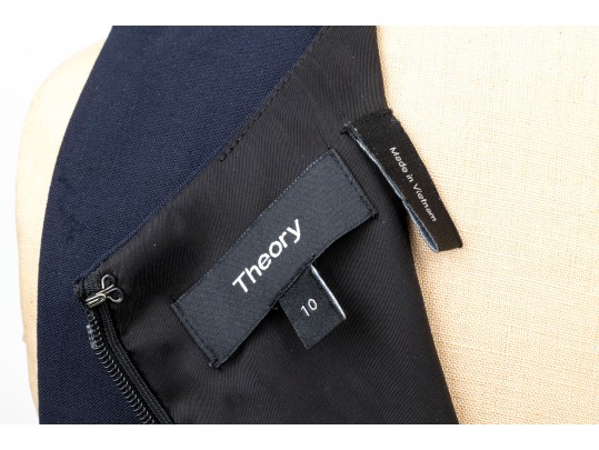 Collection Of Three Theory Sleeveless Sheath Dresses, Sizes 8 And 10