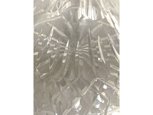 Waterford Crystal Lismore Ship Decanter With Multi-cut Stopper