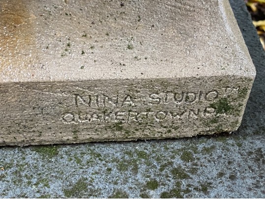 Cast Cement Urn Form Planter With Plinth Base