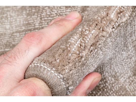 Brown-Gray Woven Area Carpet, 8'-4