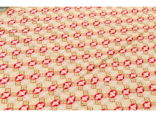 Vintage Needlepoint Wool Carpet, 8'-10