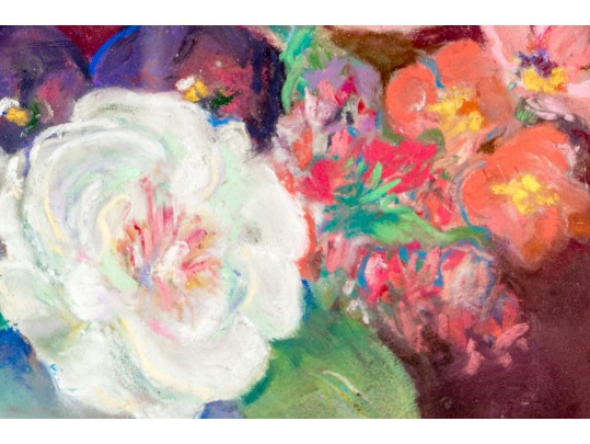 WA. Peinze (American, 1898-1966) Gouache On Paper, Floral Still Life, 1931