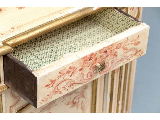 Vintage Painted Venetian Console Table