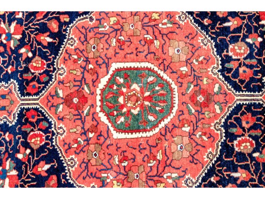 Hand-Knotted Wool Carpet, 6'-5