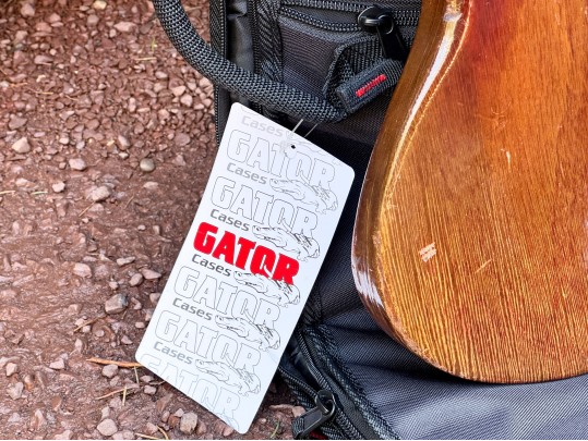 Gibson Electric Bass With Two Amps