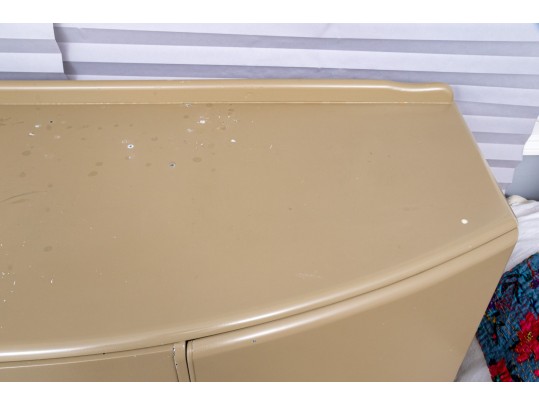 Laquered Demilune Console, Paint Project