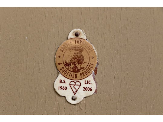 Laquered Demilune Console, Paint Project