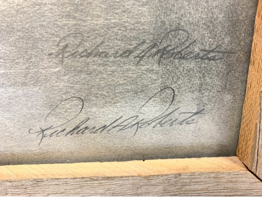 Richard A. Roberts Pencil Signed Limited Edition Print Of A Native American