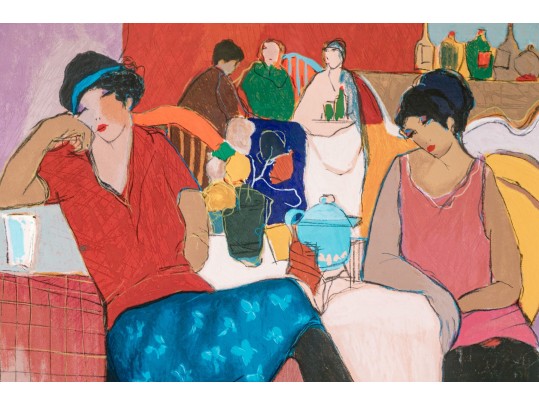 Itzchak Tarkay (Serbia/Israel, 1935-2012) Limited Edition Serigraph, 