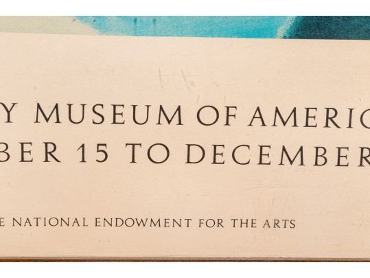 After Milton Avery (American, 1885-1965) Whitney Museum Of American Art 1989 Exhibition Poster