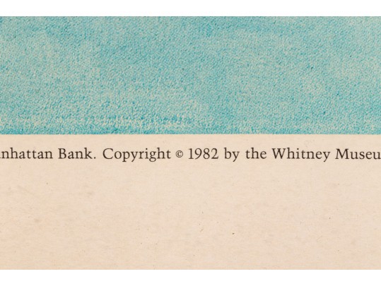 After Milton Avery (American, 1885-1965) Whitney Museum Of American Art 1989 Exhibition Poster