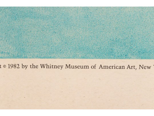 After Milton Avery (American, 1885-1965) Whitney Museum Of American Art 1989 Exhibition Poster
