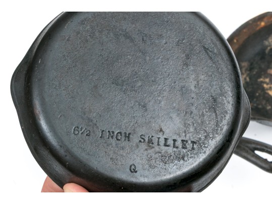 Three Cast Iron Pans