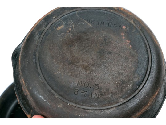 Three Cast Iron Pans