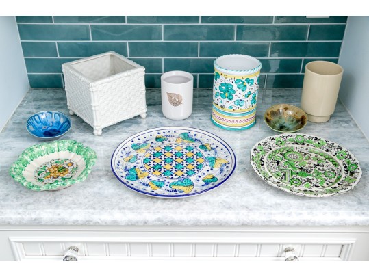 Group Of Table Top & Decorative Items