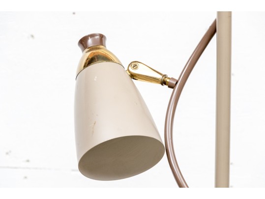 Vintage Three Light Floor Lamp - For Repair