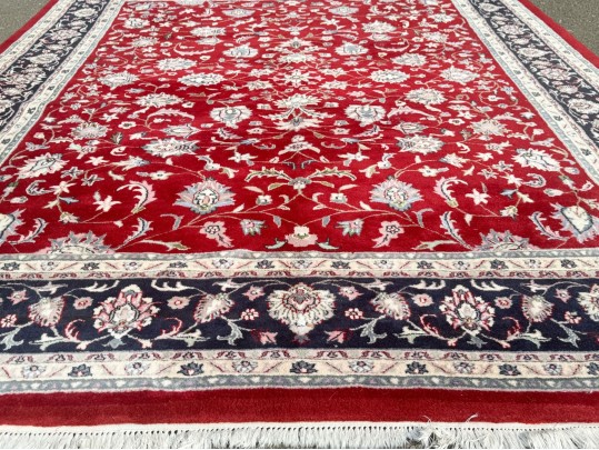Hand-knotted Wool Carpet, 11'-11