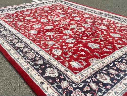 Hand-knotted Wool Carpet, 11'-11