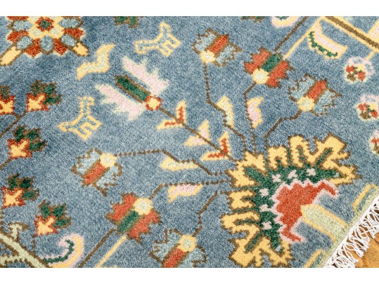 Hand Knotted Wool Indo-oushak, 5’ X 3', New