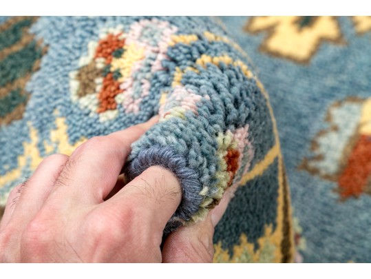 Hand Knotted Wool Indo-oushak, 5’ X 3', New