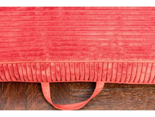 Quality Vintage Upholstered Floor Cushion