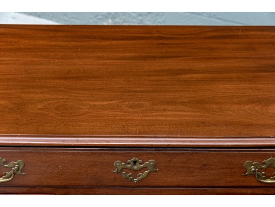 Antique Georgian Mahogany Kneehole Desk