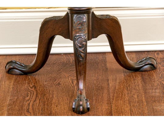 George III Style Mahogany Tilt Top Table