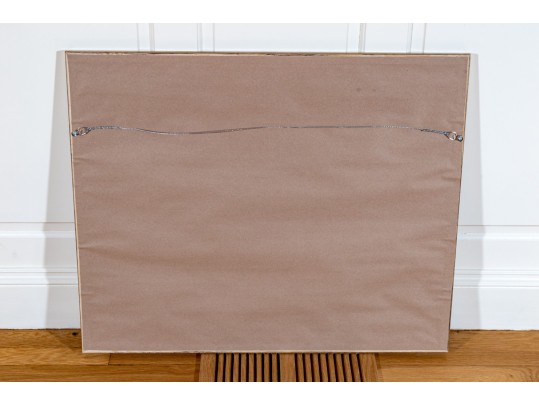 Landscape With Cloudy Sky, Framed Print