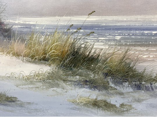 Marillo Signed & Framed Coastal Seascape