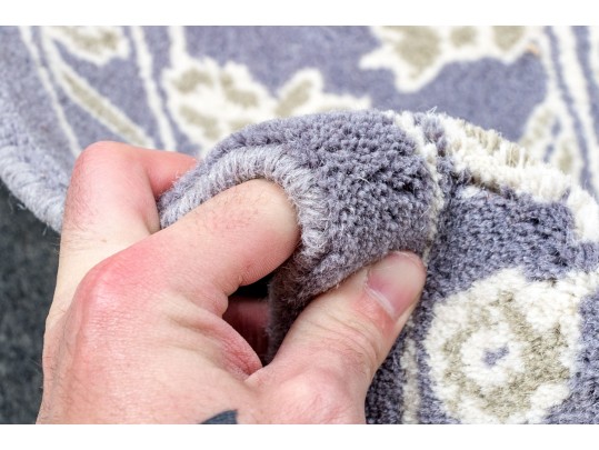 Hand-Tufted Wool Carpet, 7'-11 1/2