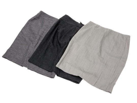 Collection Of Three Assorted Skirts; Escada, Armani Collezioni, Akris Punto, Sizes 8, 8 And 40