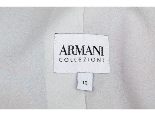 Armani Collection Striking Multi Color Floral Brocade Short Blazer, Size 10