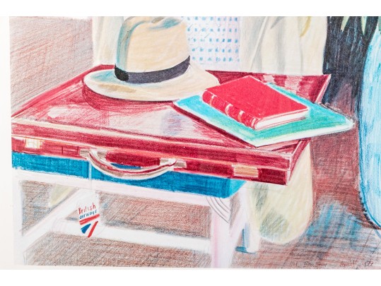 David Hockney Grey Art Gallery And Study Center Poster Print