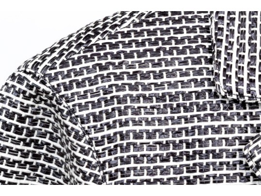 Emporio Armani Unusual Woven Skirt Suit; Size 46 Blazer, Size 48 Skirt