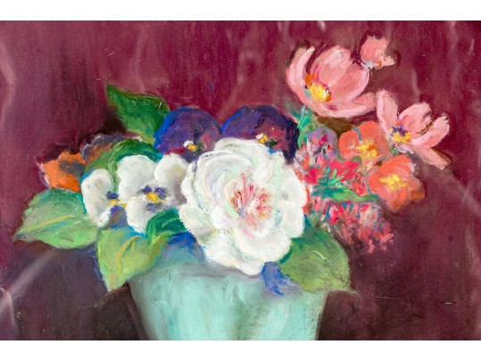 WA. Peinze (American, 1898-1966) Gouache On Paper, Floral Still Life, 1931