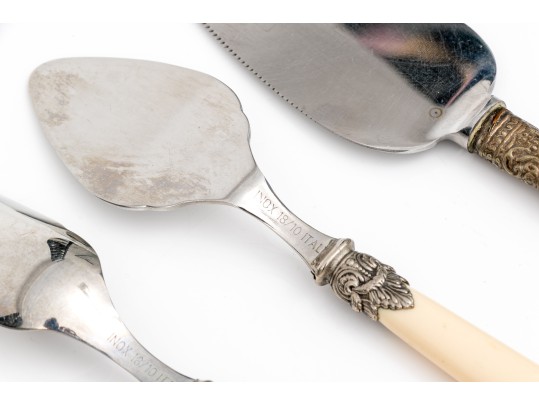 Assembled Collection Of Italian And English Serving Utensils