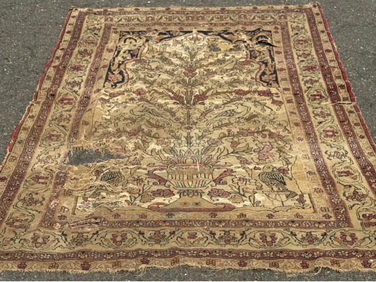 Antique Carpet - For Restoration, 6'-8