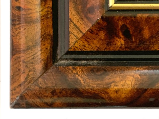 Sterling Silver High Relief Landscape Creazioni Artistiche, Framed In Italy