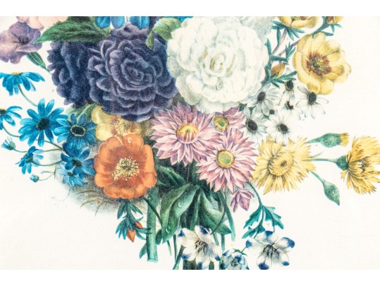 Framed Color Botanical Print After A French 1851 Original