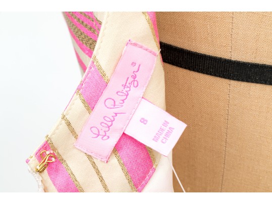 Collection Of Three Lily Pulitzer Sleeveless Sheath Dresses, Size 8