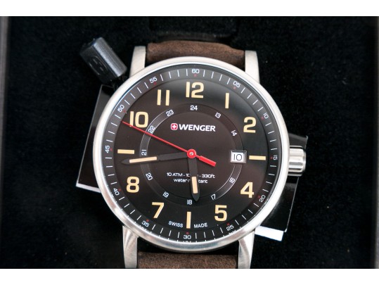 Swiss Army Wenger Quartz Watch, Retail Price $185